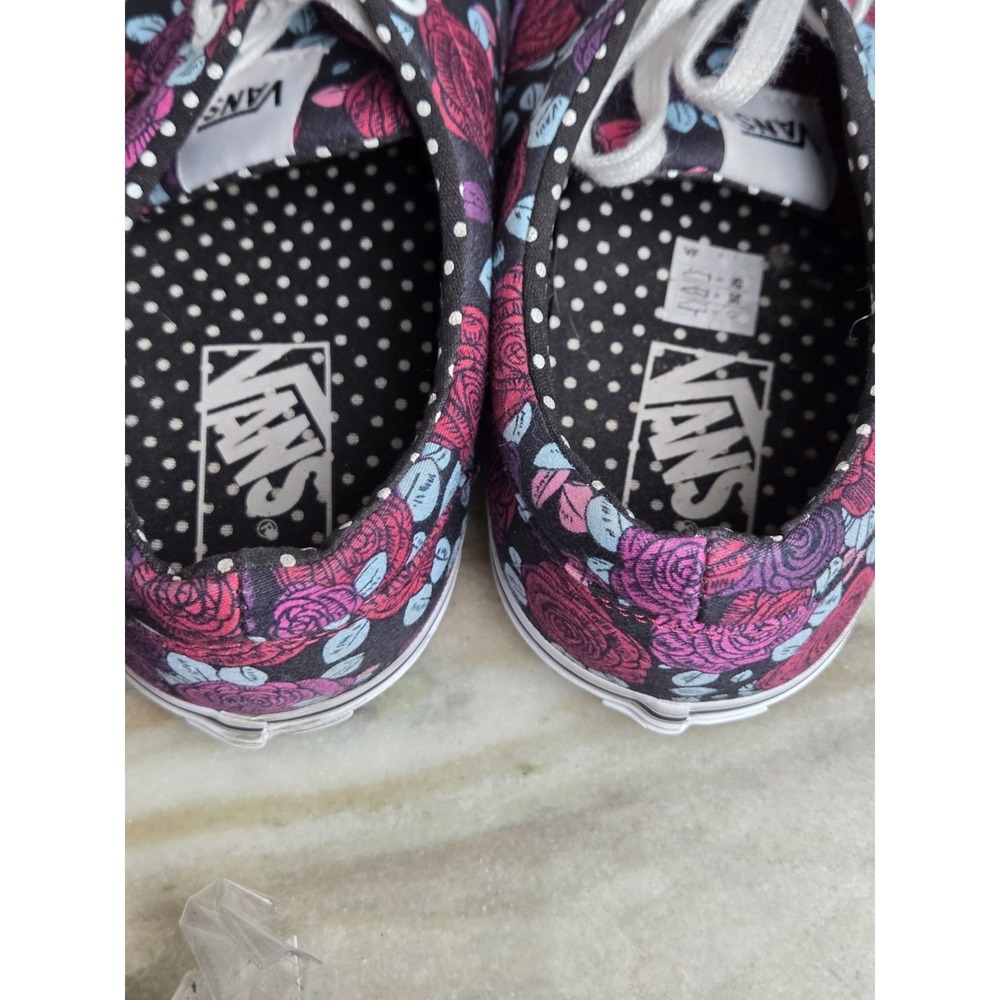 VANS DOHENY ROMANTIC‎ FLORAL Skate shoes sneakers women 10 Roses - Picture 8 of 9